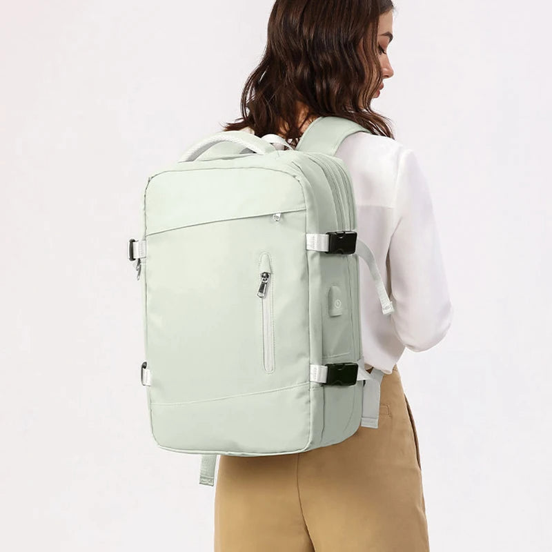 Erweiterbarer Reiserucksack Unisex