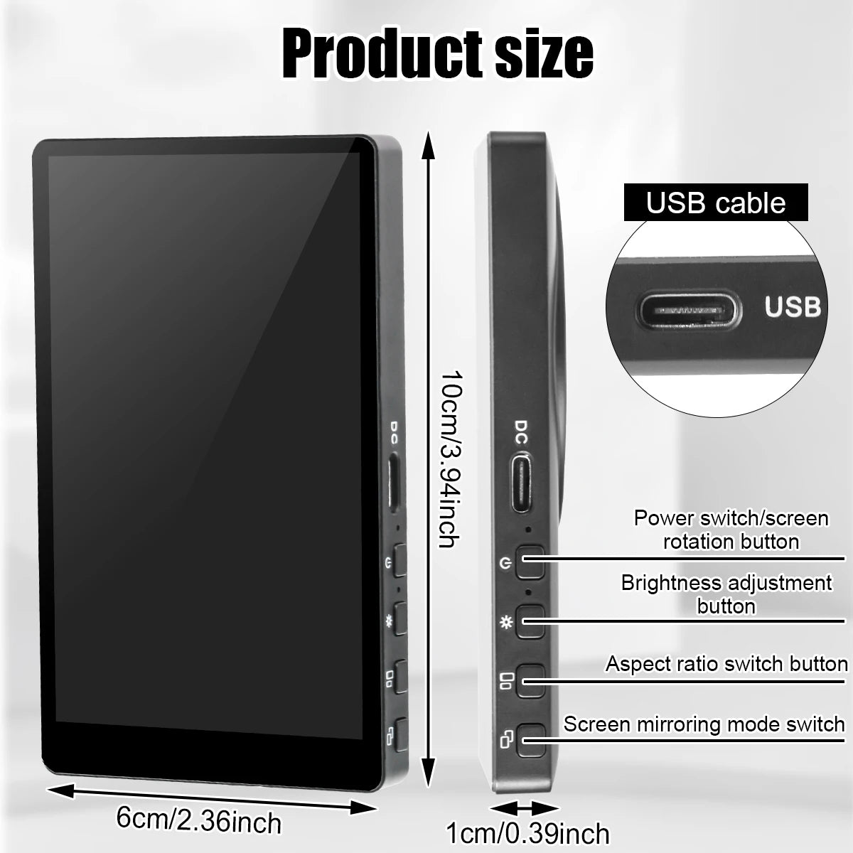 Selfie Monitor Screen for iPhone