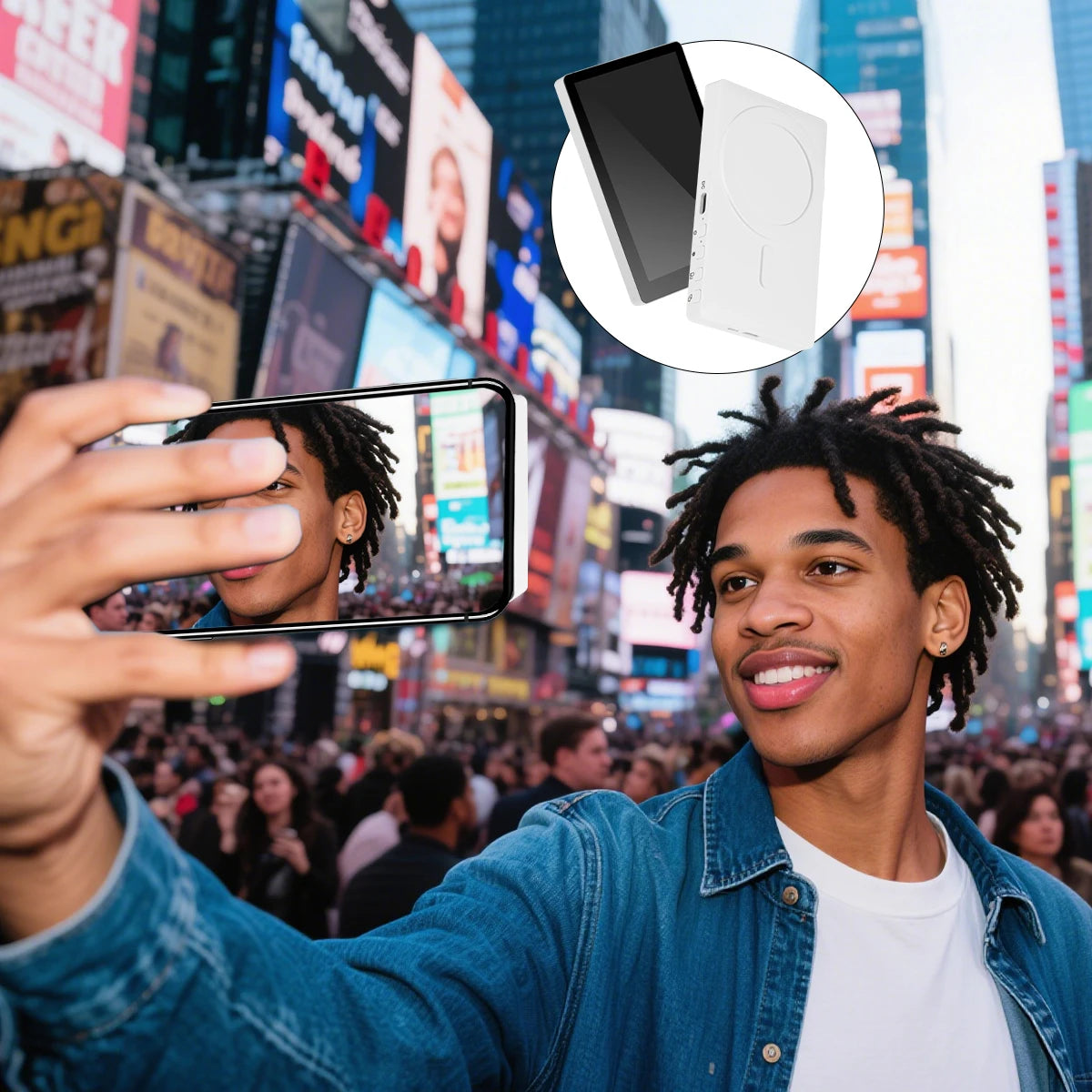 Selfie Monitor Screen for iPhone