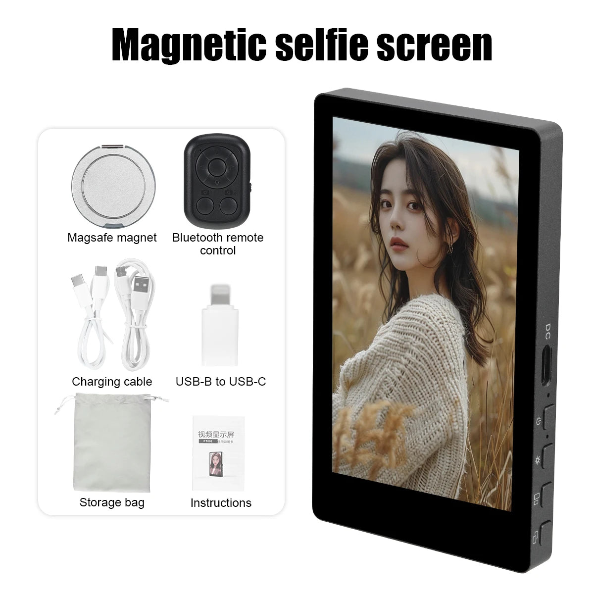 Selfie Monitor Screen for iPhone