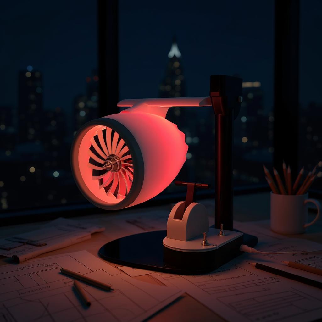 Jet Engine Fan Humidifier